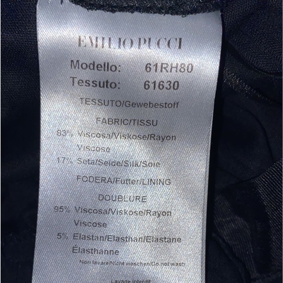 Emilio Pucci Long dress with knotted collar - Picture 5 of 16